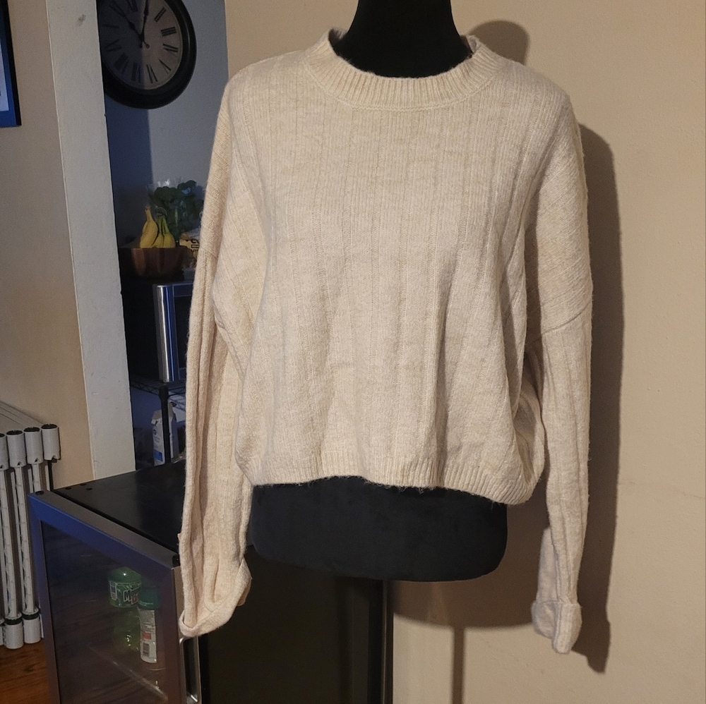 Sincerely Jules Cream‎ Crew Neck Sweater